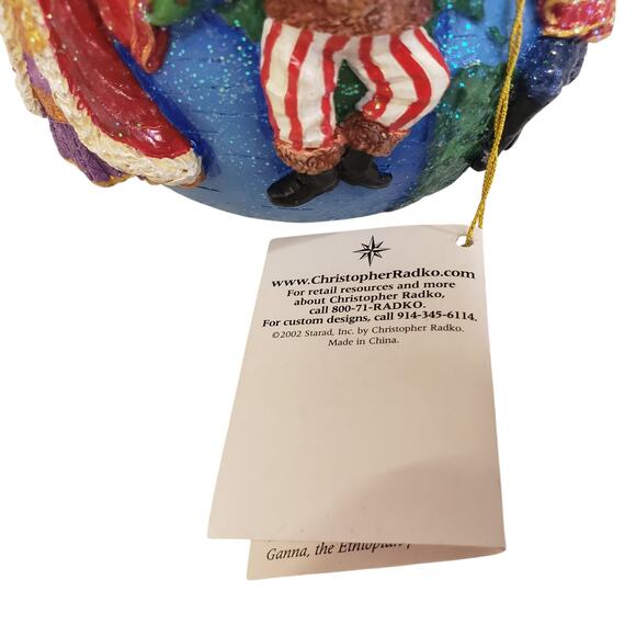 Christopher Radko Ornament Santa’s Around the World II Christmas - Picture 13 of 16